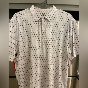 Mizzen + Main Versa Polo White with Red - XL trim